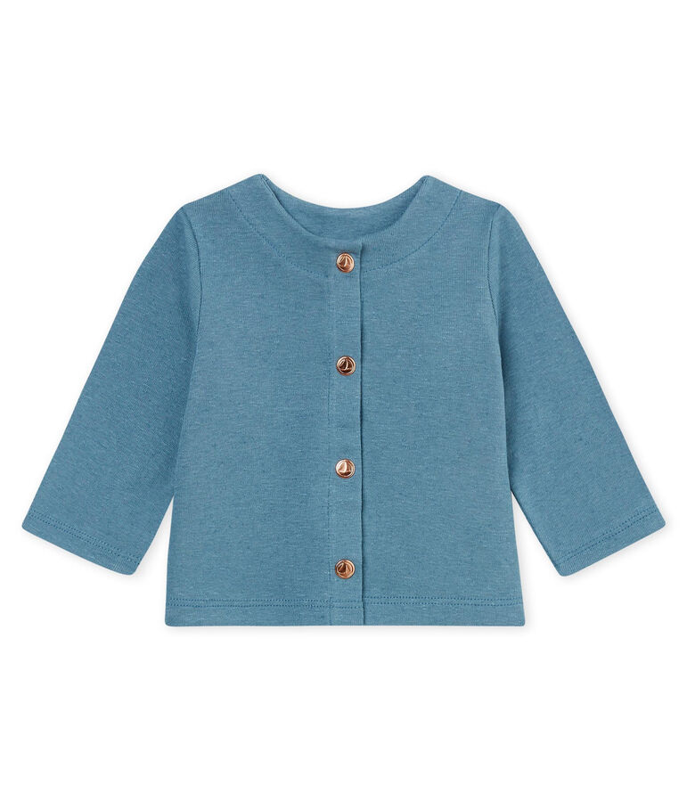 Cardigan b&eacute;b&eacute; fille en coton/lin CRYSTAL CN