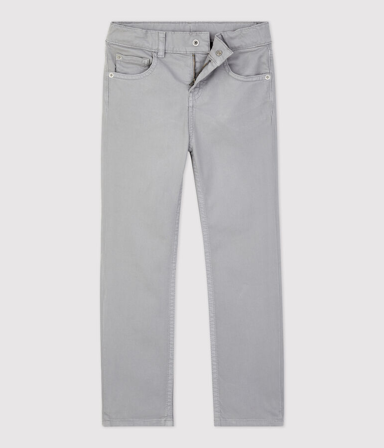 Pantalon enfant gar&ccedil;on gris