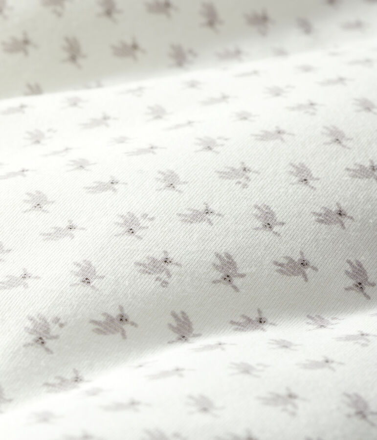 Gigoteuse b&eacute;b&eacute; en c&ocirc;te blanc MARSHMALLOW/blanc MULTICO