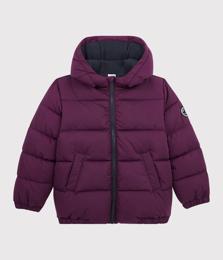 Doudoune enfant Gar&ccedil;on violet
