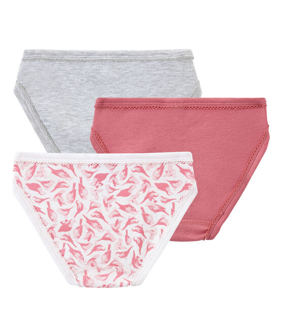 Trio de culottes petite fille variante 1