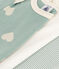 Lot de 3 bodies manches courtes en coton bébé variante 1