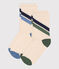 2 paires de chaussettes en coton rayures enfant variante 1