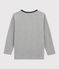 Tee-shirt sérigraphié enfant garçon gris SUBWAY CHINE