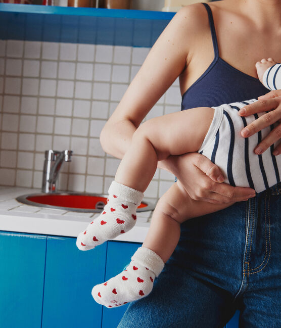 Lot de 2 paires de chaussettes en tricot bébé  variante 1