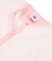 Combichaud bébé fille en polaire rose Vienne