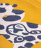 Tee-shirt manches longues en coton enfant fille jaune BOUDOR