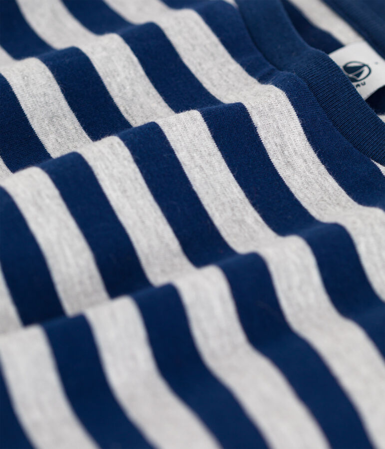 T-shirt LE BOXY en coton Femme bleu MEDIEVAL/ FUMEE