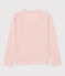 Tee-shirt LE DROIT col V en coton Femme rose SALINE