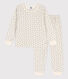 Pyjama étoile en velours enfant