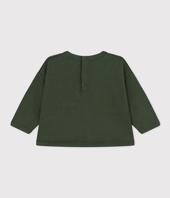 Sweatshirt en molleton bébé vert AVORIAZ