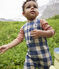Combinaison sans manche en flanelle bébé INCOGNITO/ AVALANCHE