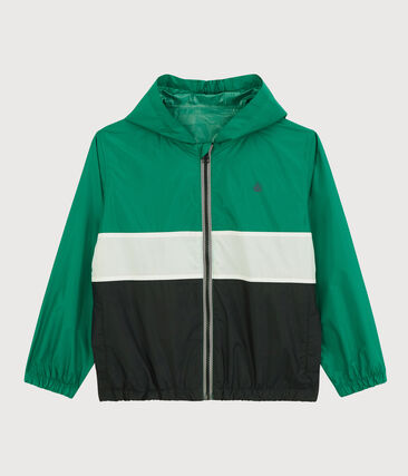 Coupe-vent en polyester recyclé enfant garçon