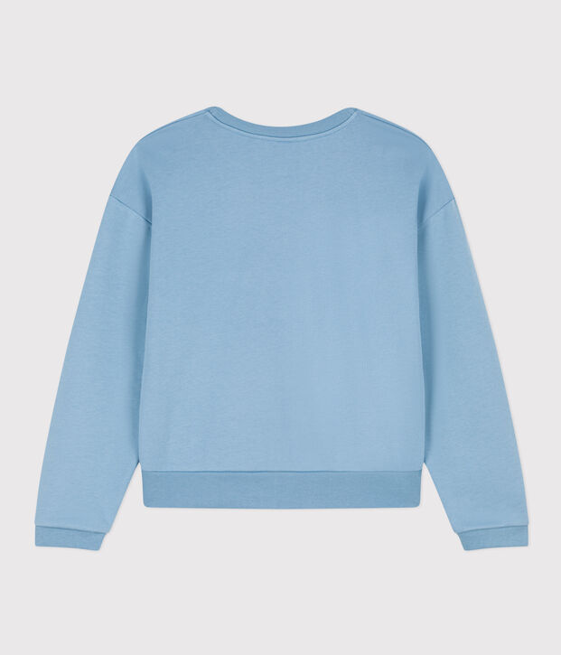 Sweatshirt en molleton Femme bleu
