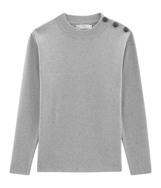 Pull marin homme uni gris SUBWAY CHINE