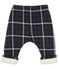 Pantalon bébé garçon à carreaux doublé sherpa noir CITY/blanc MULTICO