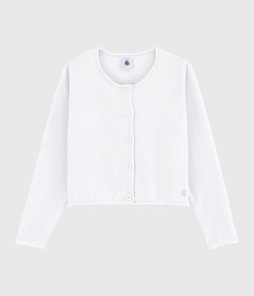 Cardigan en coton enfant fille