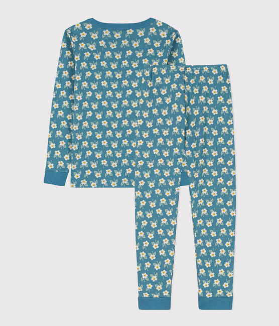 Pyjama ajusté petite fille en coton POLOCHON/ MULTICO