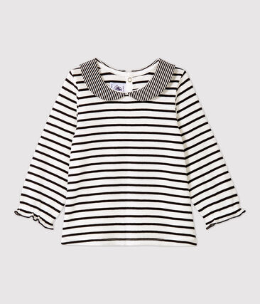 PETIT BATEAU - Blouse en coton bébé.