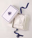 Coffret cadeau naissance en coton imprim&eacute;