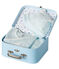 Lot cadeau bébé 3 pièces en côte vert AMANDIER/blanc MARSHMALLOW