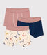 Lot de 3 boxers trottinettes en coton enfant
