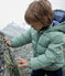 Doudoune enfant fille / garçon vert PAUL