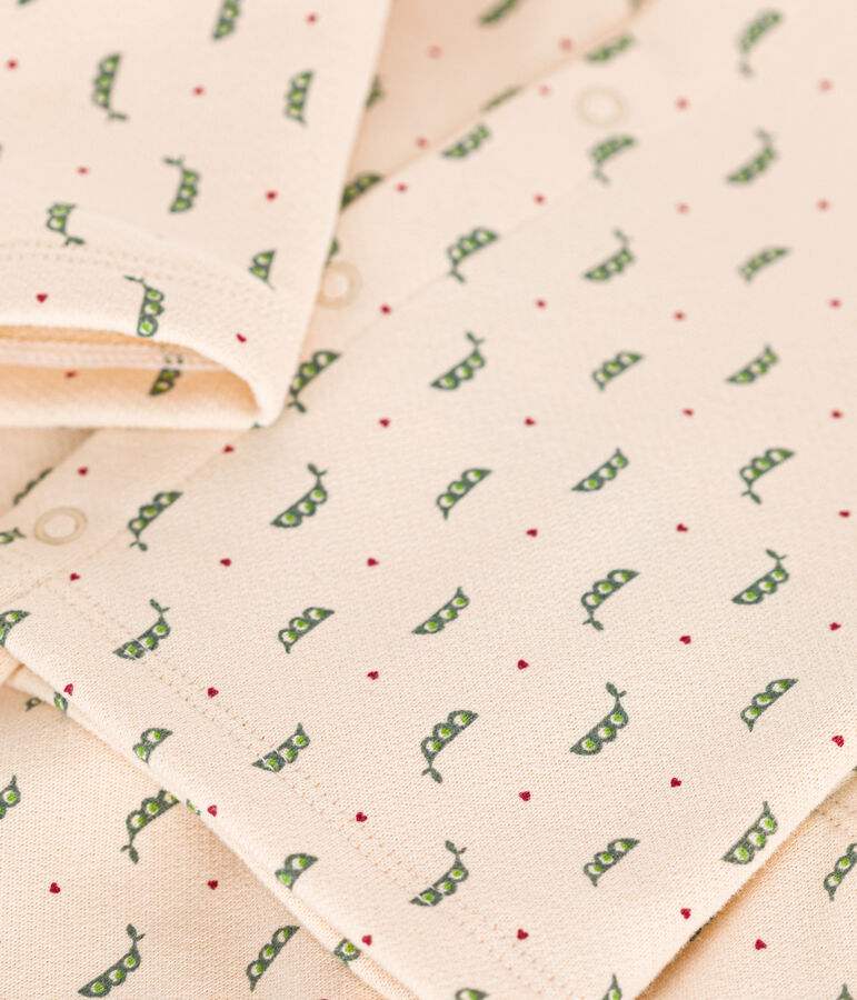 Ensemble 2 pi&egrave;ces en molleton b&eacute;b&eacute; blanc AVALANCHE/ MULTICO