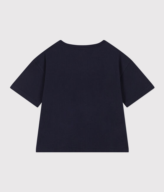 T-shirt LE BOXY en coton Femme bleu SMOKING