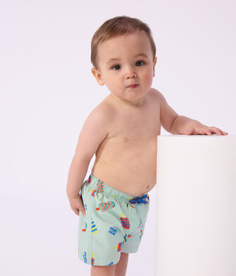 Short de bain b&eacute;b&eacute;, imprim&eacute; glaces