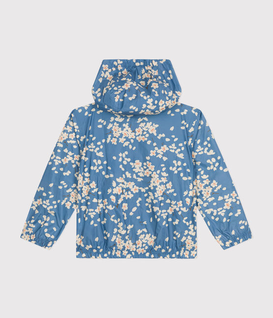 Coupe-vent léger enfant fille bleu BEACH/ MULTICO