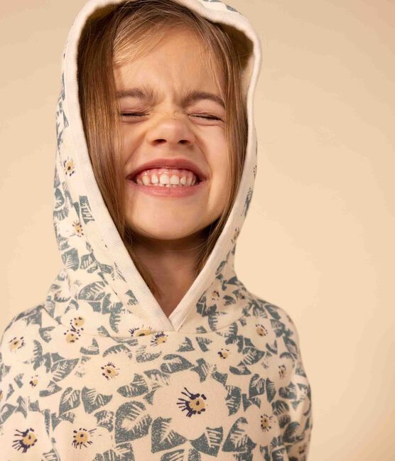 Sweatshirt à capuche en molleton enfant fille AVALANCHE+POLOCHON/ MULTICO