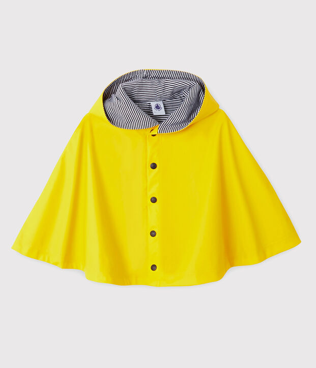 Cape de pluie b&eacute;b&eacute; jaune