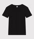 Tee-shirt l'Iconique manches courtes en côte unie femme