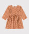 Robe manches longues en velours bébé SIENNA/ MULTICO