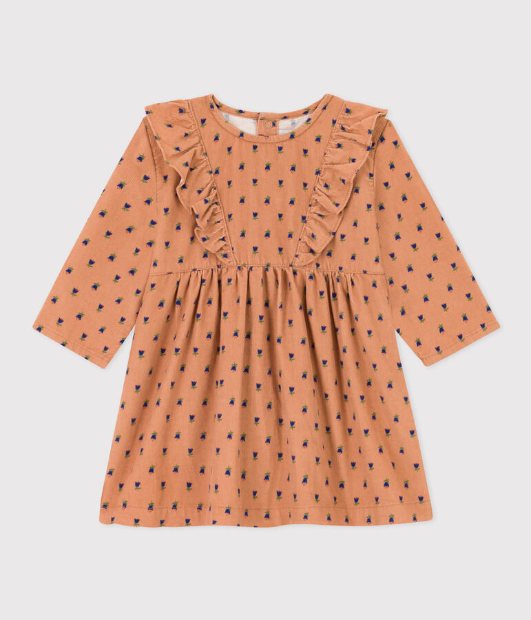 Robe manches longues en velours b&eacute;b&eacute; SIENNA/ MULTICO