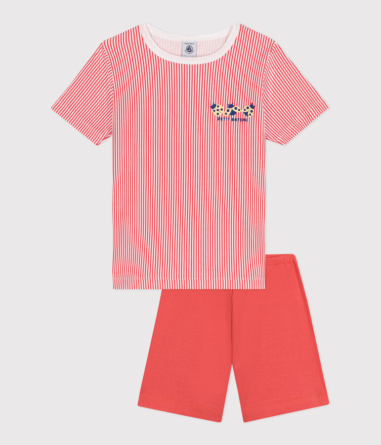 Pyjama short enfant en coton SUSHI/ MULTICO