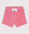 Short bébé en coton éponge rose PEONIA