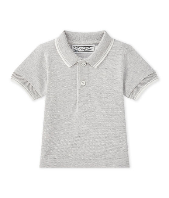 Polo bébé garçon gris BELUGA CHINE
