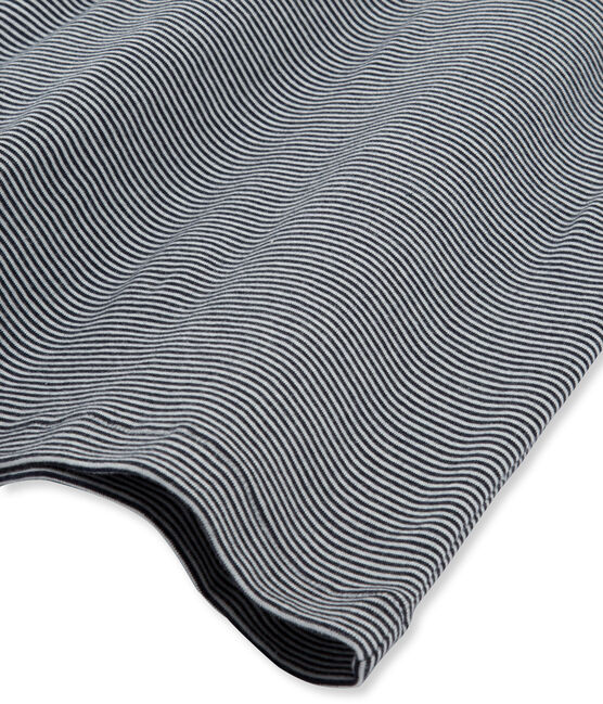Sous pull femme rayé bleu ABYSSE/blanc LAIT