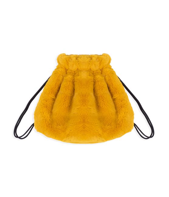 Sac à dos enfant fille jaune BOUDOR