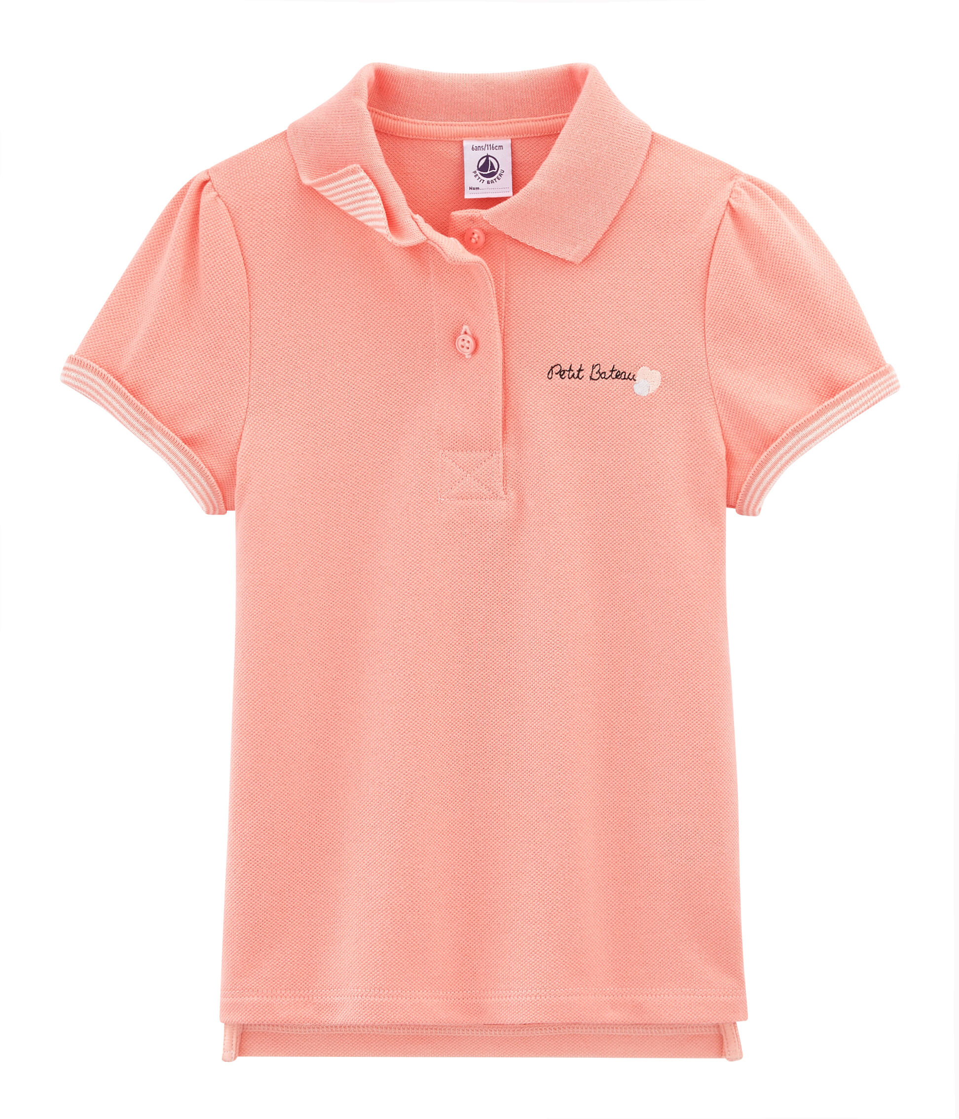 Polo à Manches Courtes / Amazon Fille Vêtements Tops & T-shirts T-shirts Polos Pianetti Polo à Manches Courtes pour Enfant Fille 304IPM0 6 Ans 