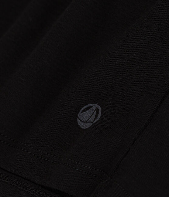 TEE-SHIRT L'ICONIQUE COCOTTE EN COTON FEMME noir NOIR