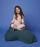 Pyjama snugfit cœur rose petite fille en coton biologique rose MINOIS/blanc MARSHMALLOW