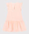 Robe sans manches bébé fille en maille rose FLEUR/rose COPPER