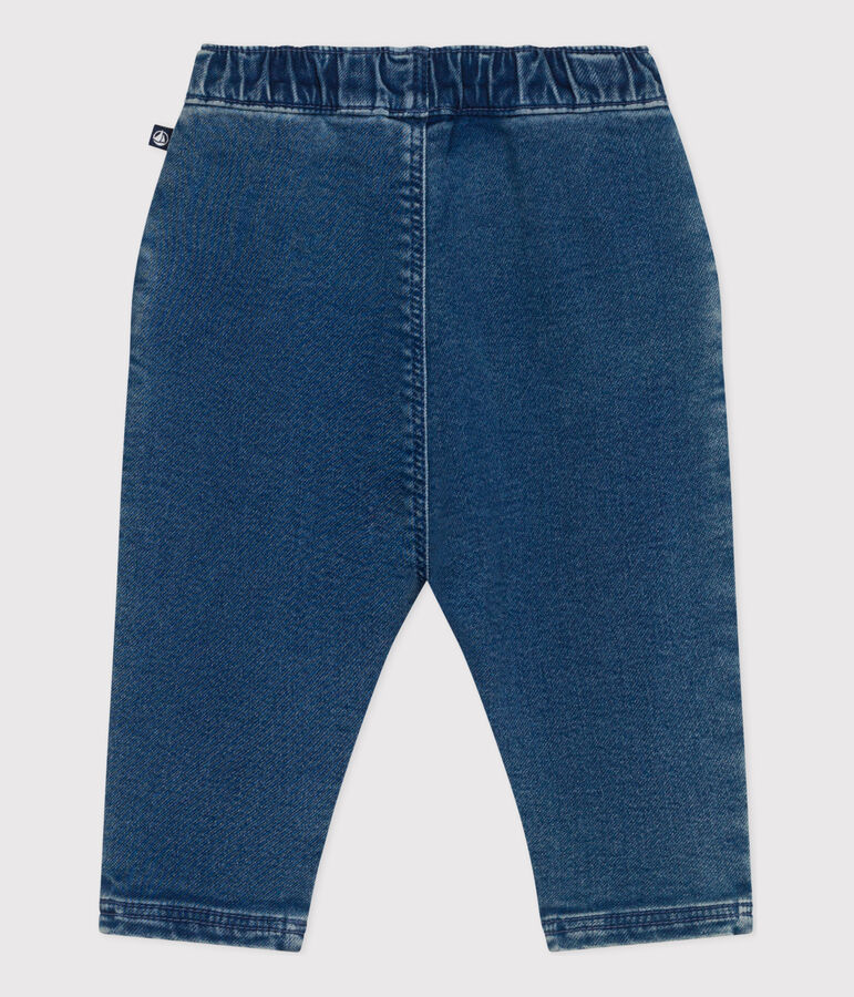 Jean en denim b&eacute;b&eacute; bleu BLEU DELAVE