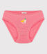 Culotte petite fille en coton