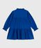 Robe enfant manches longues en coton unie OLYMPIC