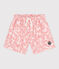 Short enfant en coton imprimé rose FLEUR/ SPI