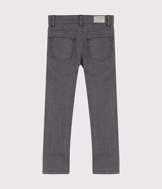 Pantalon en denim enfant gar&ccedil;on gris